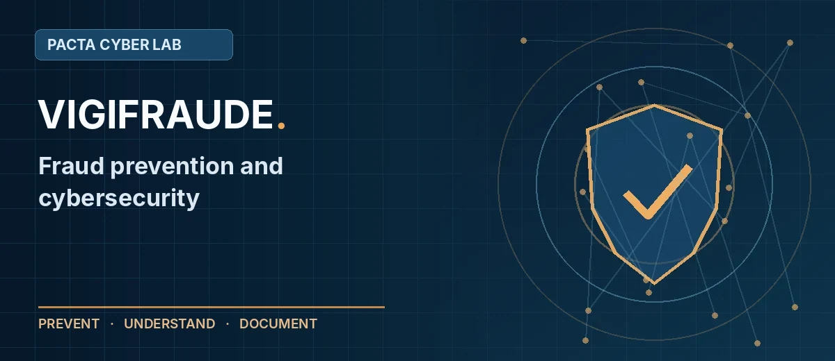Vigifraude: practical fraud controls built on digital experience since 1999