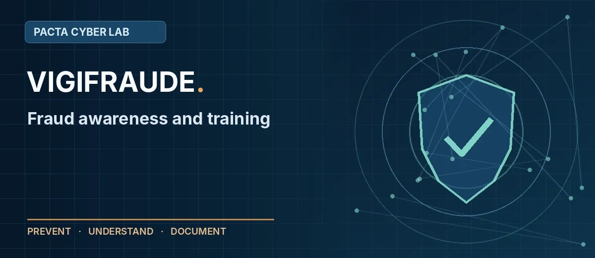Fraud awareness training built around decisions