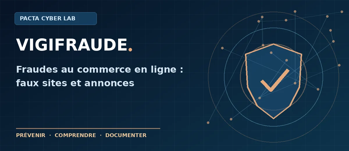Achats en ligne : repérer les fausses boutiques et annonces