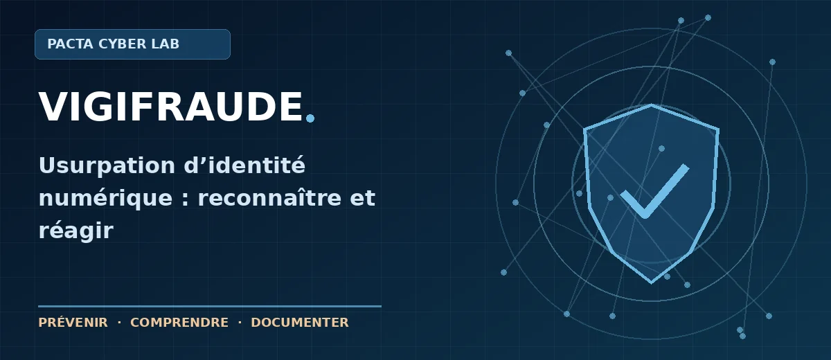 Usurpation d’identité numérique : vérifier la source réelle